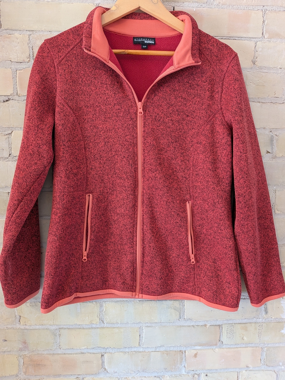 Sunice Women's Heathered Coral Utility Jacket